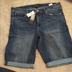 Blue Denim Shorts